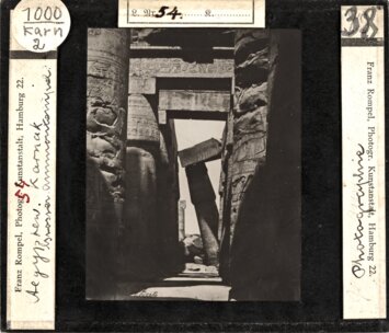 Vorschaubild Ägypten. Karnak, Grosser Ammontempel. Photographie Diasammlung